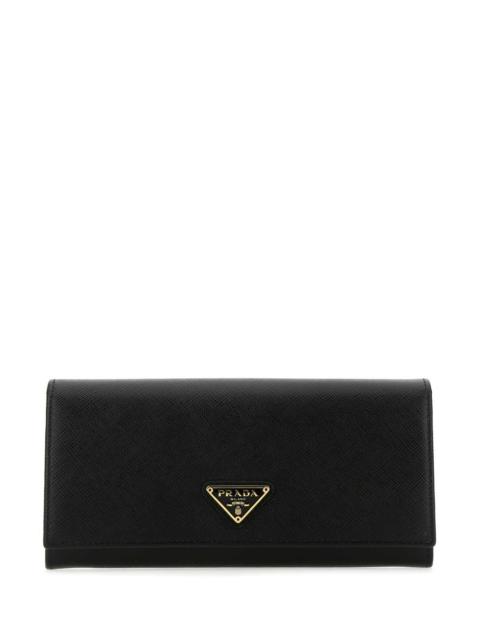 Prada Prada Women Black Leather Wallet