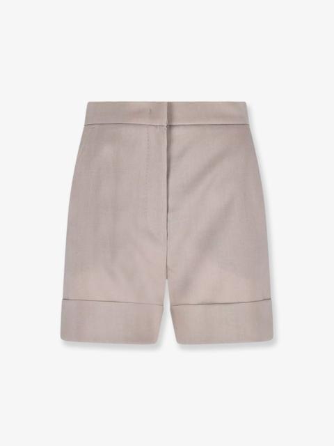 Max Mara Max Mara Virgin Wool, Mohair And Wool Blend Bermuda Shorts