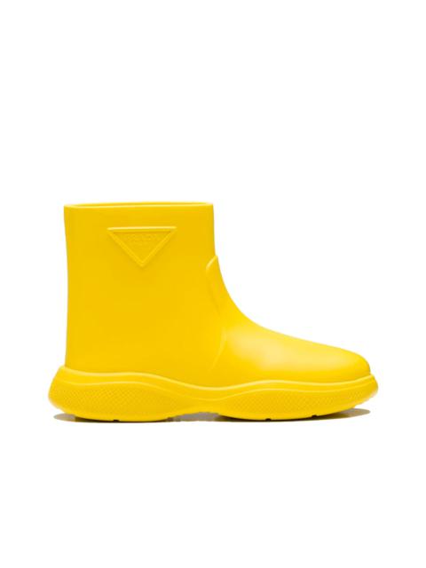 Prada Prada Logo Rubber Boots Women