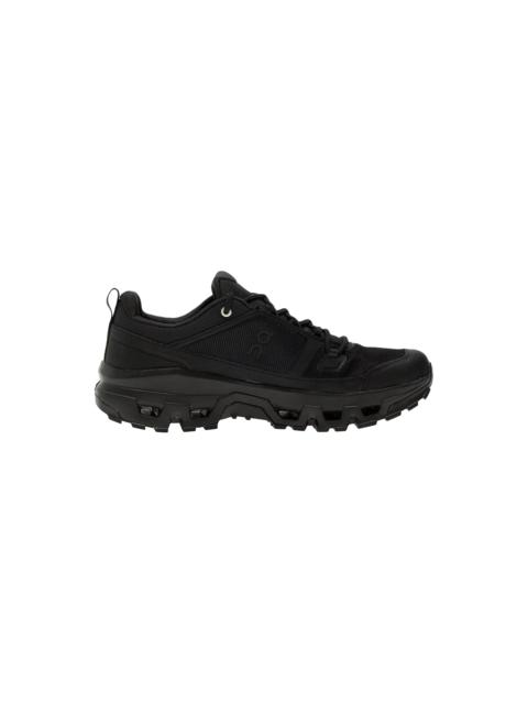 On On Running Cloudrock Low Waterproof Hiking Shoe Black | Black