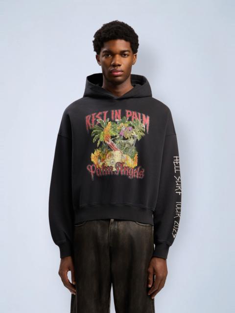 Palm Angels Rest In Palm Loose Hooded Sweatshirt
