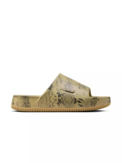 Nike Calm Printed "Parachute Beige/Anthracite" Men's Slide