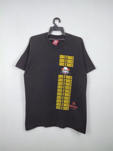 Other Designers Vintage - Vintage 90s 1992 Gun N Roses by BALZOUT Tee Embroidery Logo