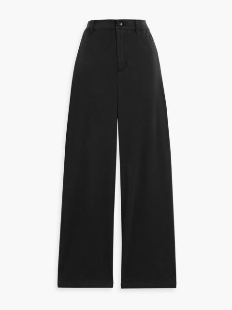Other Designers Marci cotton-blend twill straight-leg pants
