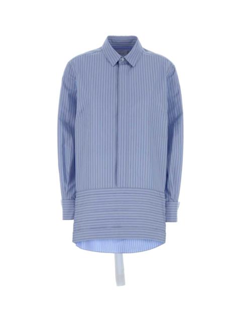 sacai Sacai Women Embroidered Poplin Shirt Dress
