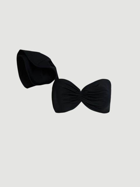 KAREN MILLEN Drama One Shoulder Frill Bikini Top