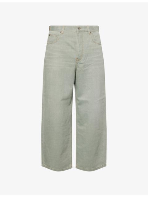 Loewe Relaxed-Fit Wide-Leg Denim Jeans