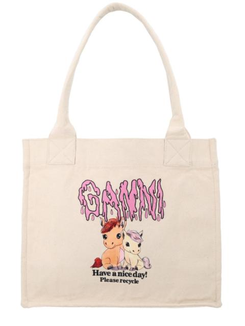 GANNI Ganni Women Tote Bag With Print