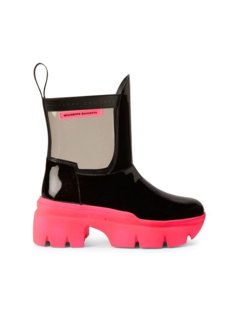 Giuseppe Zanotti Apocalypse Riot logo-patch boots