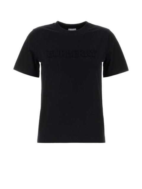 Burberry Burberry Women Black Cotton T-Shirt