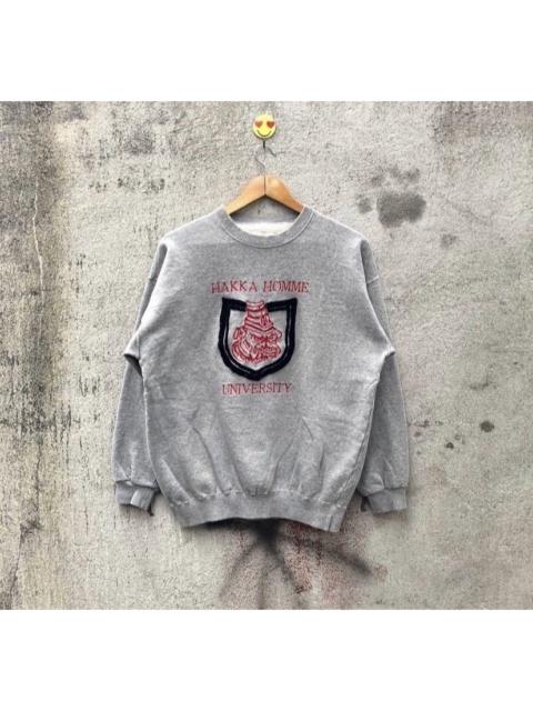 Other Designers Japanese Brand - Vintage 90s hakka university sweatshirt pullover