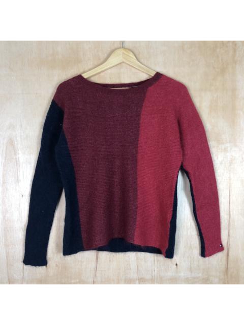 Other Designers Homespun Knitwear - Tommy Hilfiger Knit Multicolor Gradient Knit Sweater
