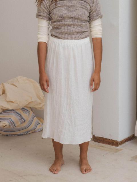 BASERANGE Folio Skirt - Crinkle Linen