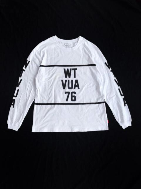 WTAPS Wtaps WTVUA76 Long Sleeve Tshirt Made in Japan