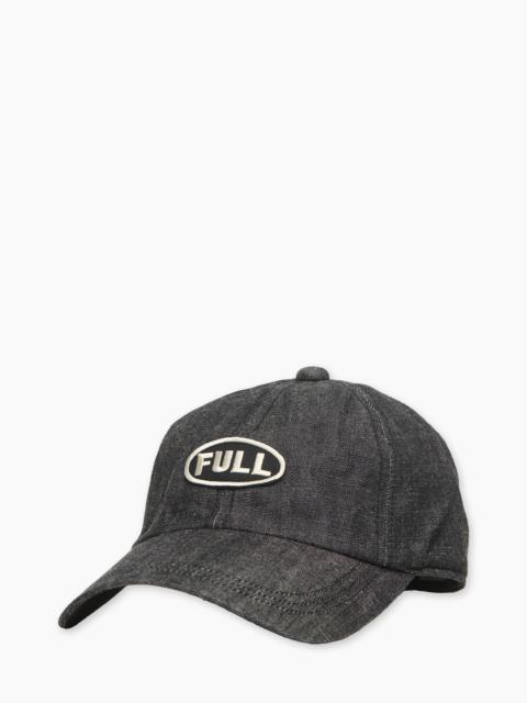 FULLCOUNT FULLCOUNT 6770-26 BLACK FULL WAPPEN DENIM CAP BLACK