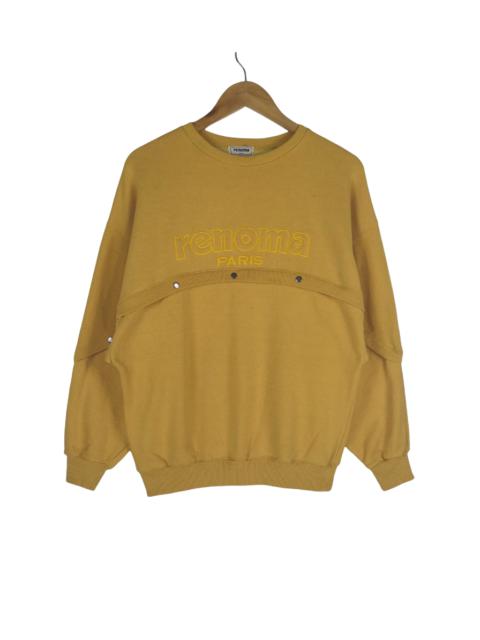 Other Designers Vintage - Vintage 90s Renoma Sweatshirt Big Logo Renoma Sweater