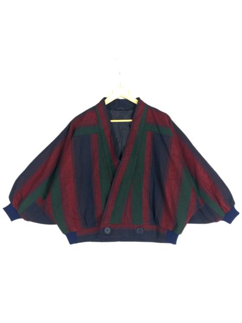 Other Designers Vintage - Vintage Kimono Style Striped Kapital Inspired