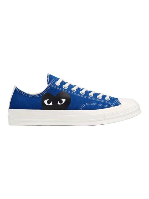 Comme des Garçons PLAY Converse Black Heart Blue Low Top