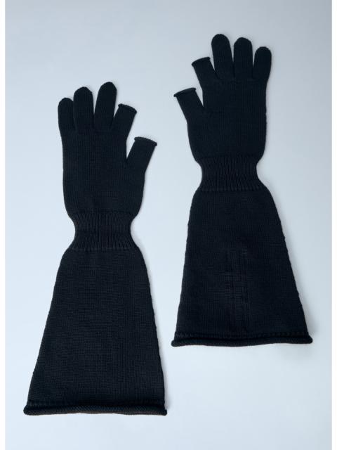 Rick Owens Rick Owens Men Extended Knit Gloves