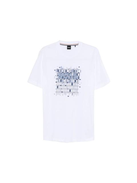 BOSS Boss White T-Shirts & Vests - T-Shirts Men