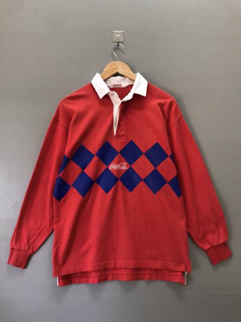 Other Designers Vintage 90s Coca Cola Rugby Polo Shirts