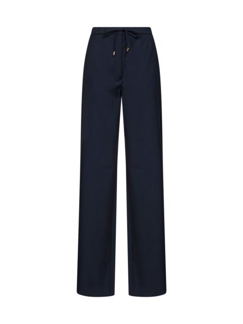 Max Mara Studio Max Mara Studio Women Blue Mstcrisma Wide-Leg Trousers
