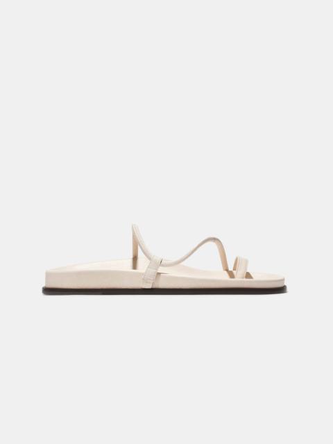 Emme Parsons BARI IN IVORY NAPPA