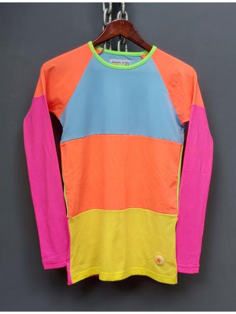 Other Designers W & Lt Walter Van Beirendonck - Walter Van Beirendonck Color Block Long Sleeve Tshirt