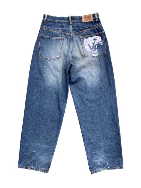 Other Designers Sean John × Vintage - Rare.. Vintage Sean John Embroidered Denim Jeans Pants