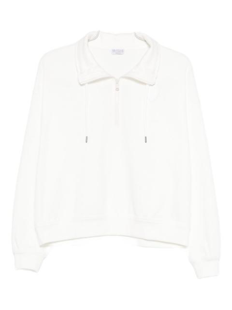 Brunello Cucinelli Brunello Cucinelli Women Cotton High-Neck Sweater