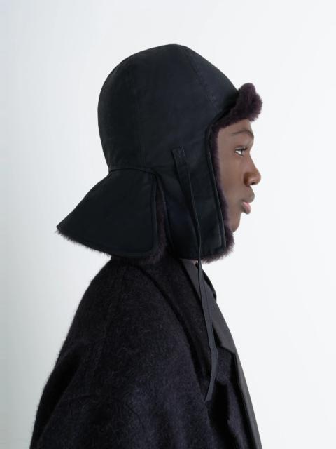 Lemaire REVERSIBLE SHEARLING CHAPKA