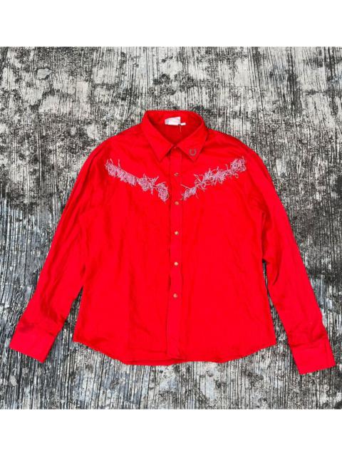 Other Designers Vintage - Lone star western wear shirt cowboy shirt