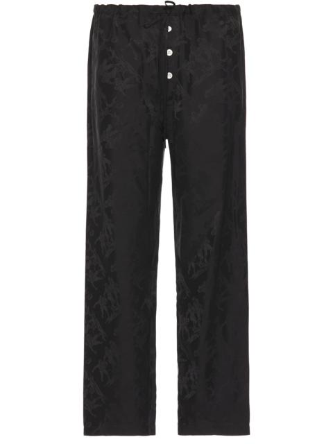 Football Jacquard Pajama Pants