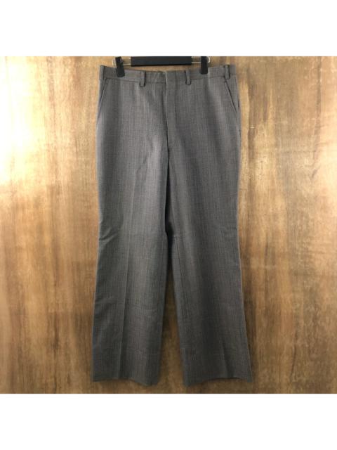 Other Designers Vintage - Vintage Burberry Grey Casual Pants Checkered