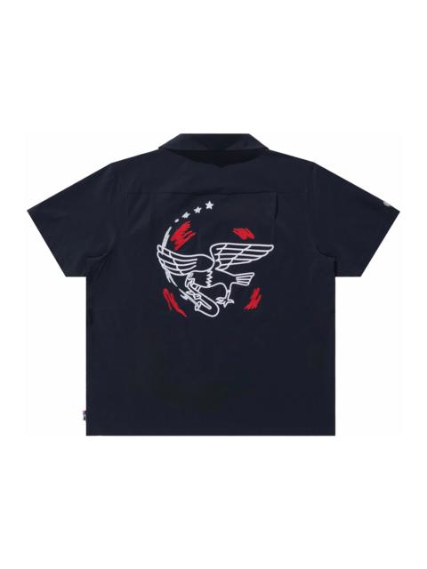 Nike Nike SB Team USA Olympics S/S Bowler Shirt Obsidian/White