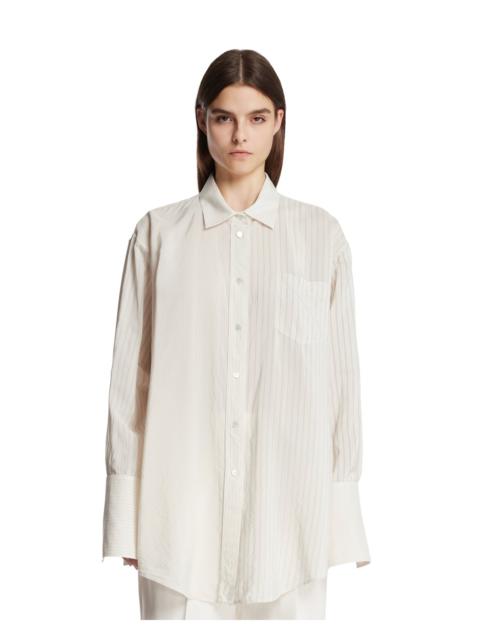 The Row White Panelled Shirt