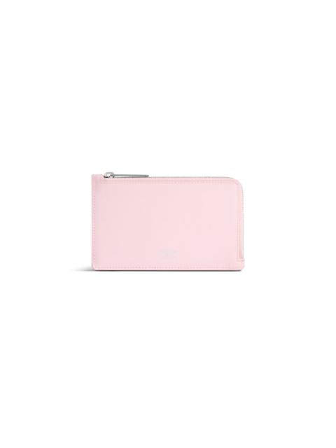 BALENCIAGA Women's Envelope Long Coin And Card Holder in Petal Pink