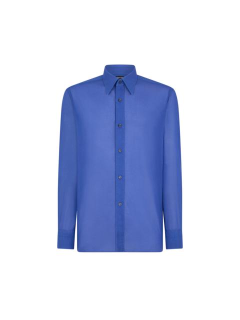 TOM FORD COTTON VOILE FLUID FIT SHIRT
