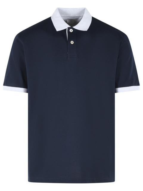 Other Designers Eleventy Beige Cotton Polo Shirt Men