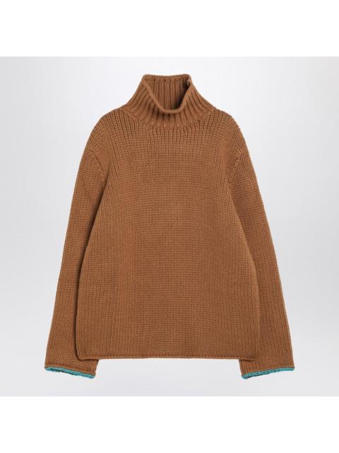 Loewe Loewe Brown Wool Turtleneck Sweater Men