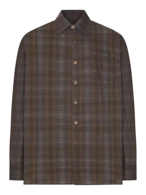 Our Legacy Our Legacy Men Borrowed Checked Shirt