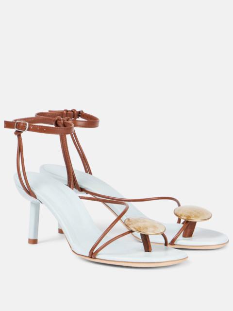 CHRISTOPHER ESBER Doma 70 embellished leather sandals