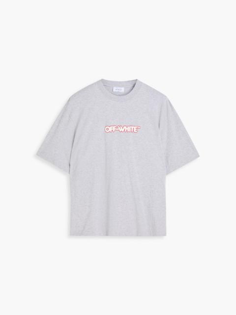Off-White Printed cotton-jersey T-shirt