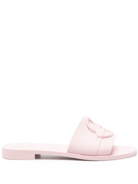 Moncler Women Logo Pool Slides