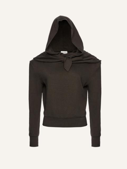 MAGDA BUTRYM Hooded sweatshirt in dark grey