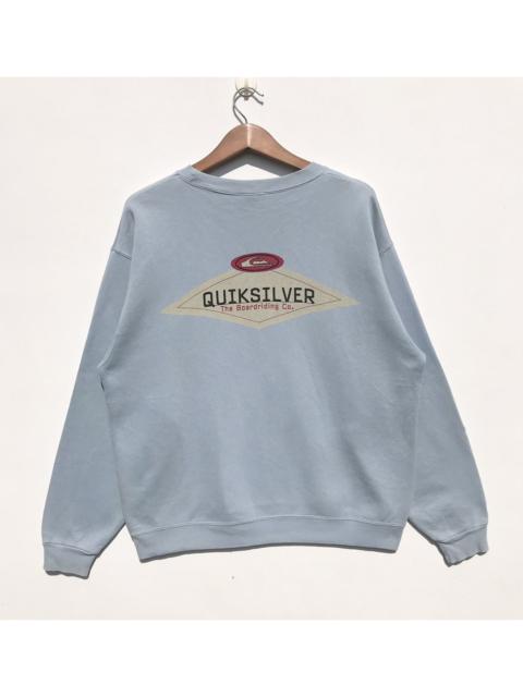 Other Designers Vintage Quiksilver Sweatshirt Quiksilver Surf SunFaded
