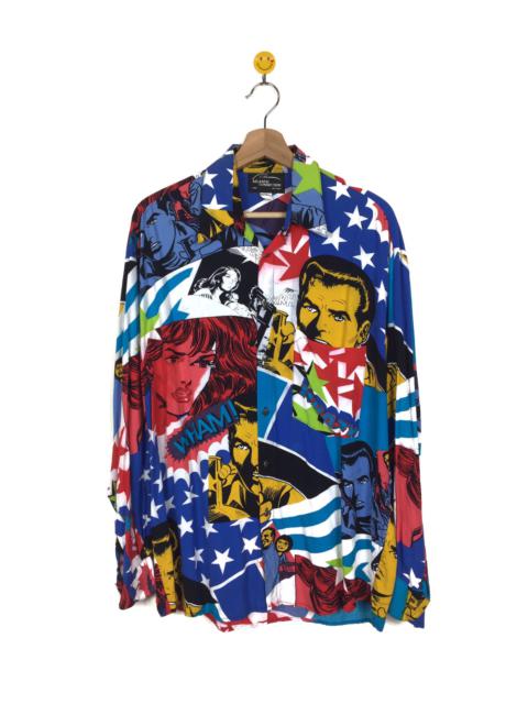 Other Designers Vintage - Atlantic Connection Rayon Fullprint