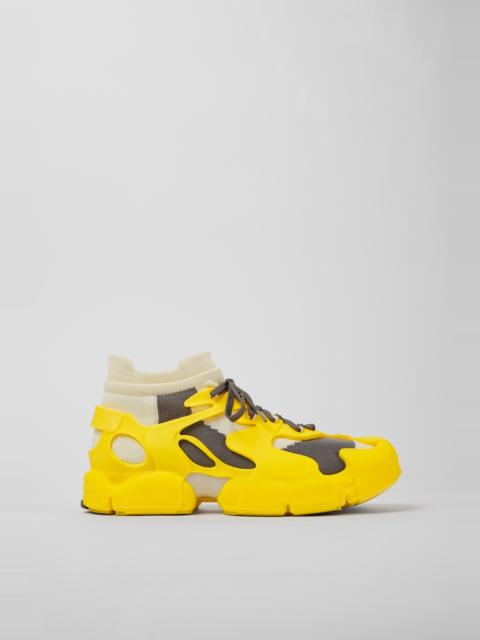 CAMPERLAB Yellow caged sneakers