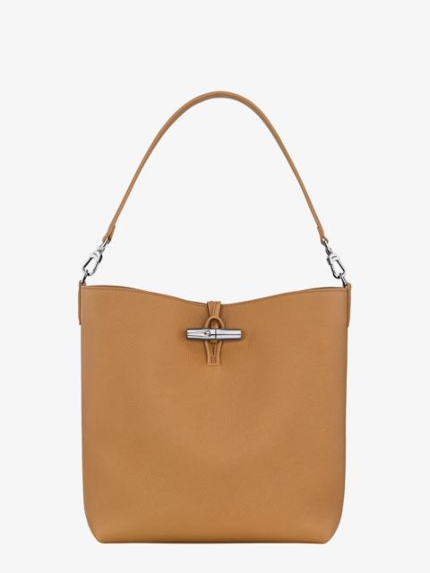 Other Designers Longchamp Paris Le Roseau M Leather Bucket Bag