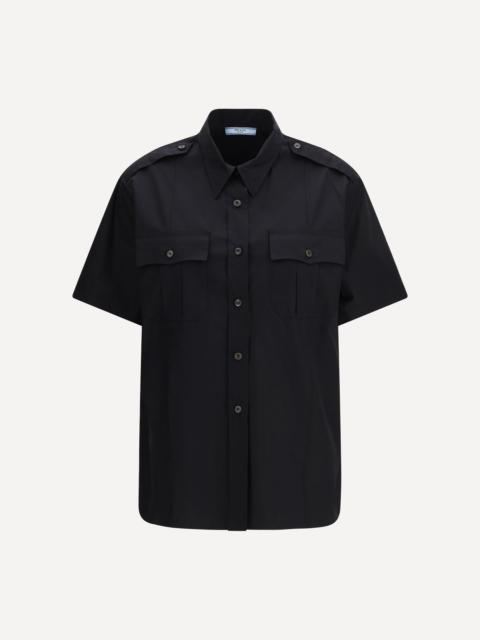 Prada Short-sleeve poplin Shirt
